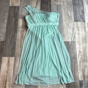 David’s Bridal, Size 6, Formal Dress, Light Green